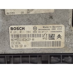 Recambio de centralita motor uce para peugeot 206 berlina x-line referencia OEM IAM 9655919780  