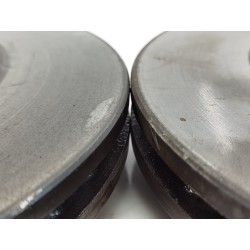 Recambio de disco freno delantero para peugeot 206 berlina xs referencia OEM IAM   