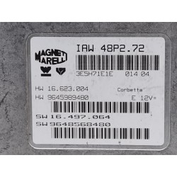 Recambio de centralita motor uce para citroen c3 1.1 vivace referencia OEM IAM 9648568480  