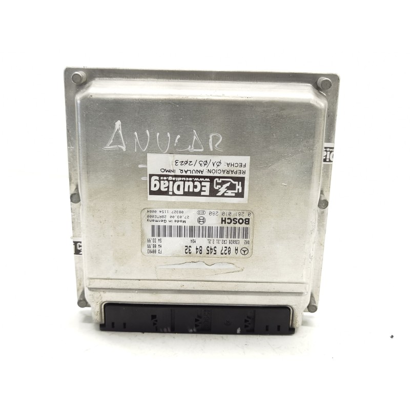Recambio de centralita motor uce para mercedes sprinter 02.00  caja cerrada, techo elevado 311 cdi (903.663) referencia OEM IAM 