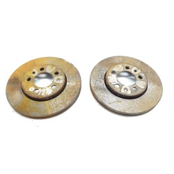 Recambio de disco freno delantero para seat ibiza (6l1) cool referencia OEM IAM   