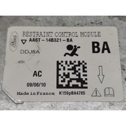 Recambio de centralita airbag para ford fiesta (cb1) titanium referencia OEM IAM AA6T14B321BA  
