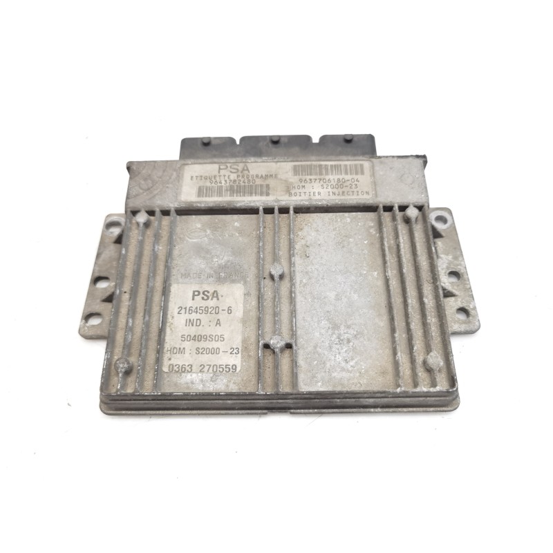 Recambio de centralita motor uce para peugeot 206 berlina xr referencia OEM IAM 9643782480 9637706180 21645920 Recambio de centralita motor uce para peugeot 206 berlina xr referencia OEM IAM 9643782480 9637706180 21645920