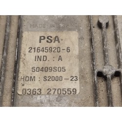 Recambio de centralita motor uce para peugeot 206 berlina xr referencia OEM IAM 9643782480 9637706180 21645920