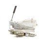 Recambio de cerradura puerta delantera derecha para seat alhambra (7v8) se referencia OEM IAM 7M383701C  