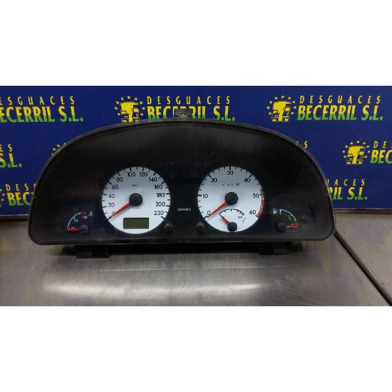Recambio de cuadro instrumentos para citroen xsara coupe 1.9 d vtr referencia OEM IAM P9643207380D00 Recambio de cuadro instrumentos para citroen xsara coupe 1.9 d vtr referencia OEM IAM P9643207380D00