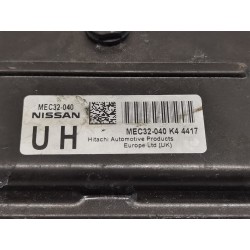 Recambio de centralita motor uce para nissan micra (k12e) acenta referencia OEM IAM MEC32040  