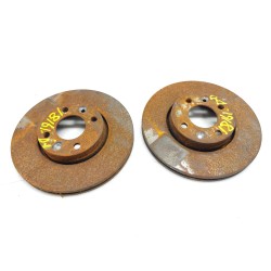 Recambio de disco freno delantero para nissan micra (k12e) acenta referencia OEM IAM   