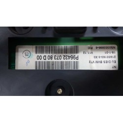 Recambio de cuadro instrumentos para citroen xsara coupe 1.9 d vtr referencia OEM IAM P9643207380D00  