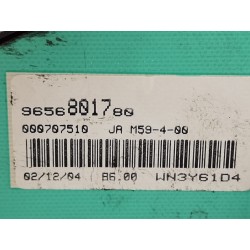 Recambio de cuadro instrumentos para peugeot partner (s2) referencia OEM IAM 9656801780 000707510 