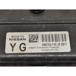 Recambio de centralita motor uce para nissan micra (k12e) referencia OEM IAM MEC32110  