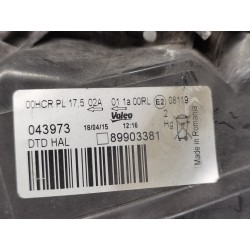 Recambio de faro derecho para renault scenic iii dynamique referencia OEM IAM   