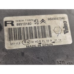Recambio de faro derecho para citroen xsara picasso 2.0 hdi sx referencia OEM IAM 9649557380  