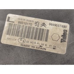 Recambio de faro izquierdo para citroen xsara picasso 2.0 hdi sx referencia OEM IAM 9649557480  