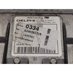 Recambio de centralita motor uce para renault kangoo referencia OEM IAM 8200582518  