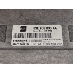 Recambio de centralita motor uce para seat ibiza (6l1) referencia OEM IAM 03E906033AA 5WP4422502 