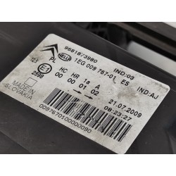 Recambio de faro izquierdo para citroen c3 picasso exclusive referencia OEM IAM 1EG00976701  