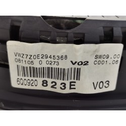 Recambio de cuadro instrumentos para volkswagen polo (9n3) referencia OEM IAM 6Q0920823E  