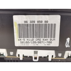 Recambio de cuadro instrumentos para citroen c5 berlina 2.2 hdi exclusive automático referencia OEM IAM 9632895080  
