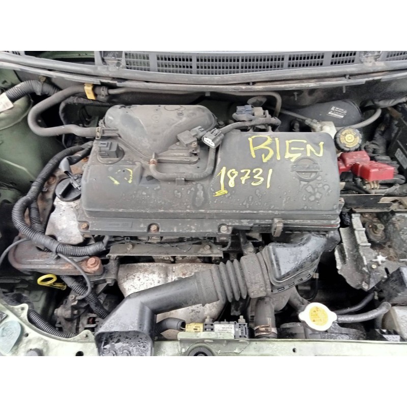 Recambio de motor completo para nissan micra (k12e) acenta referencia OEM IAM CR12DE Recambio de motor completo para nissan micra (k12e) acenta referencia OEM IAM CR12DE