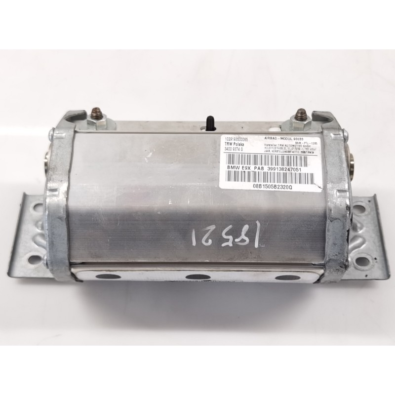 Recambio de airbag delantero derecho para bmw serie 3 berlina (e90) 318d referencia OEM IAM Recambio de airbag delantero derecho para bmw serie 3 berlina (e90) 318d referencia OEM IAM
