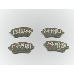 Recambio de pastillas de freno delanteras para nissan micra (k12e) acenta referencia OEM IAM 41060AX625  