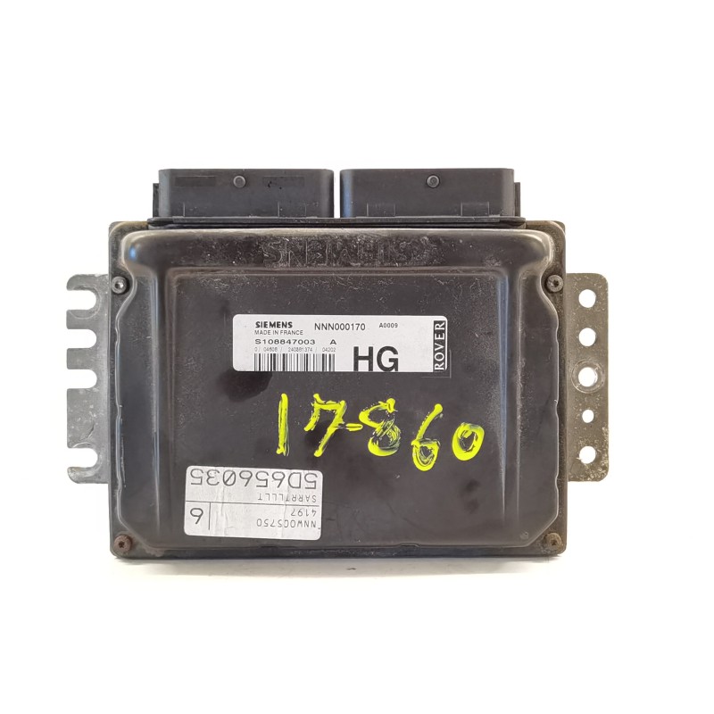 Recambio de centralita motor uce para mg rover mg zs (t/rt) 180 referencia OEM IAM S108847003A  