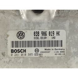 Recambio de centralita motor uce para seat toledo (1m2) signo referencia OEM IAM 038906019HK  
