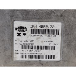Recambio de centralita motor uce para citroen c3 1.1 audace referencia OEM IAM SW9648568480  