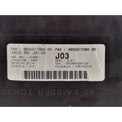 Recambio de bsi para peugeot 307 break / sw (s1) sw pack referencia OEM IAM 9650217280  