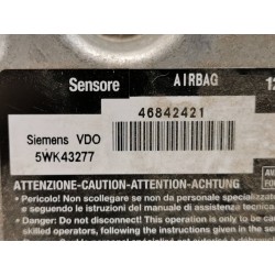 Recambio de centralita airbag para alfa romeo 147 (190) referencia OEM IAM 46842421 5WK43277 