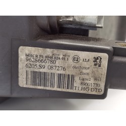 Recambio de faro derecho para peugeot 206 berlina x-line clim referencia OEM IAM 9628666780  