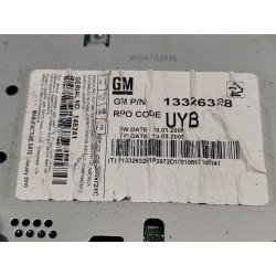 Recambio de sistema audio / radio cd para chevrolet cruze ls referencia OEM IAM 13326328  