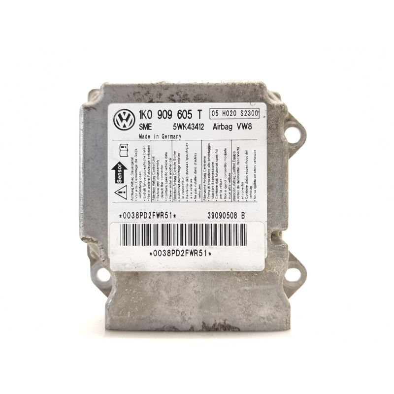 Recambio de centralita airbag para seat altea xl (5p5) referencia OEM IAM 1K0909605T  