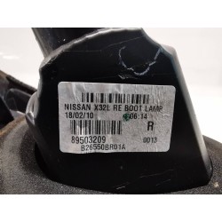 Recambio de piloto trasero central derecho para nissan qashqai (j10) acenta referencia OEM IAM 89503209  