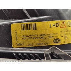 Recambio de faro derecho para ford focus c-max (cap) ambiente (d) referencia OEM IAM 3M5113005AH  