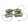 Recambio de pastillas de freno delanteras para peugeot 407 sw st sport pack referencia OEM IAM   