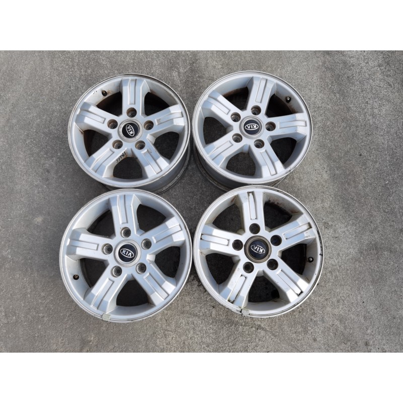 Recambio de juego llantas para kia sorento 2.5 crdi cat referencia OEM IAM Recambio de juego llantas para kia sorento 2.5 crdi cat referencia OEM IAM