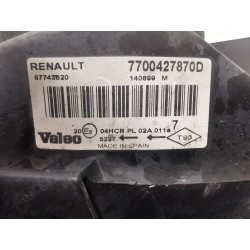 Recambio de faro derecho para renault megane i fase 2 classic (la..) referencia OEM IAM 7700427870D  