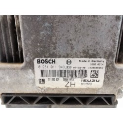 Recambio de centralita motor uce para opel astra h ber. cosmo referencia OEM IAM 55556829  
