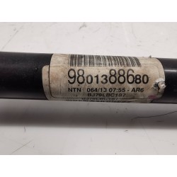 Recambio de transmisión delantera derecha para citroen c3 referencia OEM IAM 9801388680  