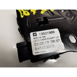 Recambio de cerradura maletero / portón para chevrolet cruze 1.6 cat referencia OEM IAM 13501988  