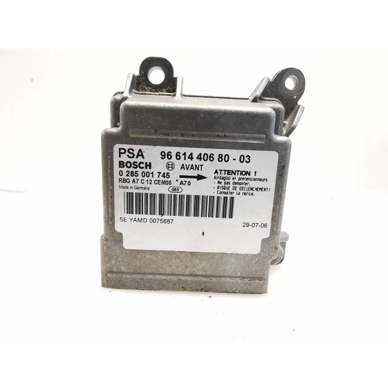 Recambio de centralita airbag para peugeot 207 referencia OEM IAM 9661440680  