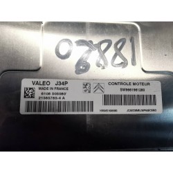 Recambio de centralita motor uce para citroen c3 referencia OEM IAM 9661961280  