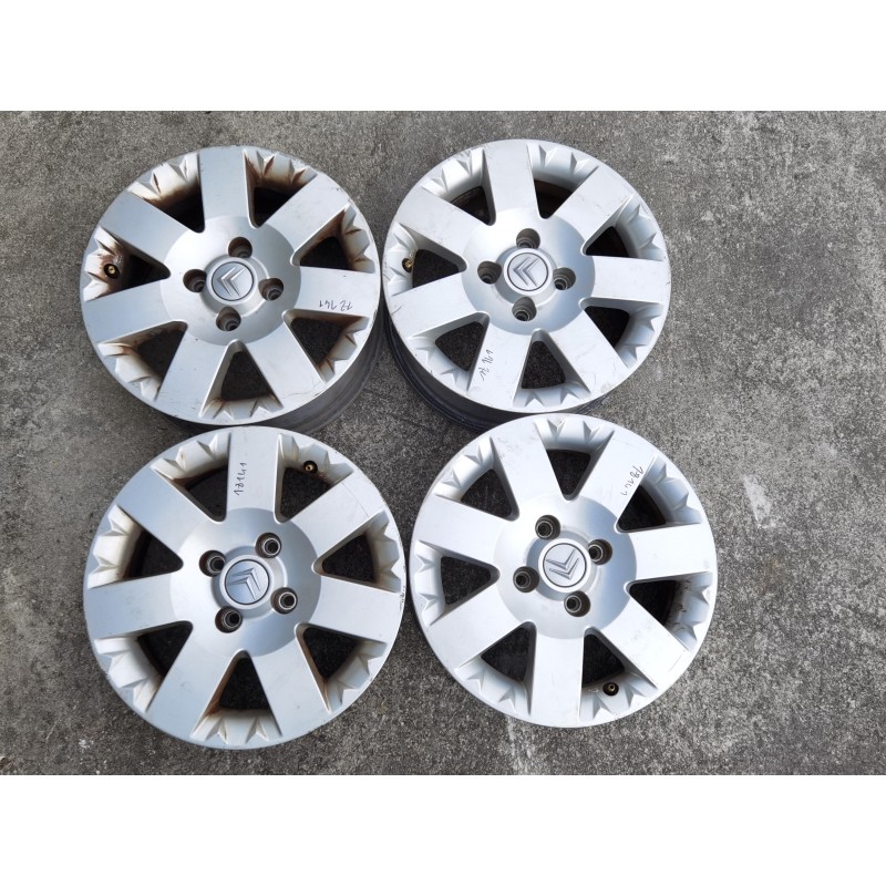 Recambio de juego llantas para citroen c2 vtr referencia OEM IAM Recambio de juego llantas para citroen c2 vtr referencia OEM IAM