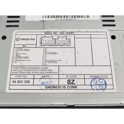 Recambio de sistema audio / radio cd para chevrolet aveo ls referencia OEM IAM 94823339  