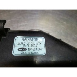Recambio de radiador agua para hyundai accent (lc) crdi gls world cup referencia OEM IAM 2531025810  