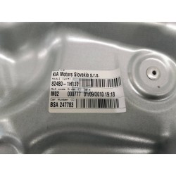 Recambio de elevalunas delantero derecho para kia cee´d drive referencia OEM IAM 824801H130  