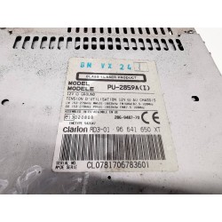 Recambio de sistema audio / radio cd para citroen xsara picasso referencia OEM IAM 96641650XT  