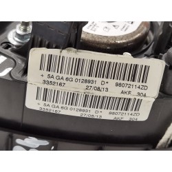 Recambio de airbag delantero izquierdo para peugeot 2008 (--.2013) 1.6 e-hdi fap referencia OEM IAM 98072114ZD  